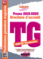  Brochure d'accueil des techniciens géomètres 2019/2020